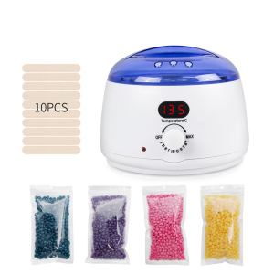 Hair Removal Electric Wax Warmer Machine Heater with Beans Applicator Sticks Waxing Kit paraffin wax melting machine suppliers