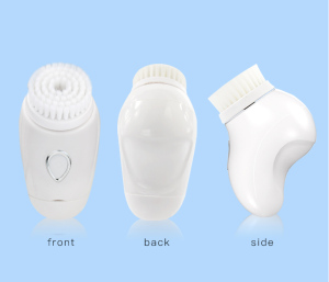 Hot Selling Smooth Brush Mini Portable Waterproof Sonic Vibrating Facial Cleansing Brush