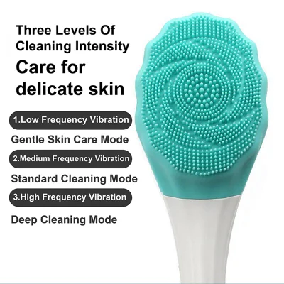 Ipx7 Waterproof Exfoliation Massage Body Clean Brush Multifunction Electric Bath Brush