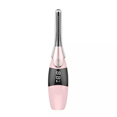 Latest Styles Lash Lift Operated Private Label Custom Logo Multi Color Pink White Black Mini Electric Heated Eyelash Curler