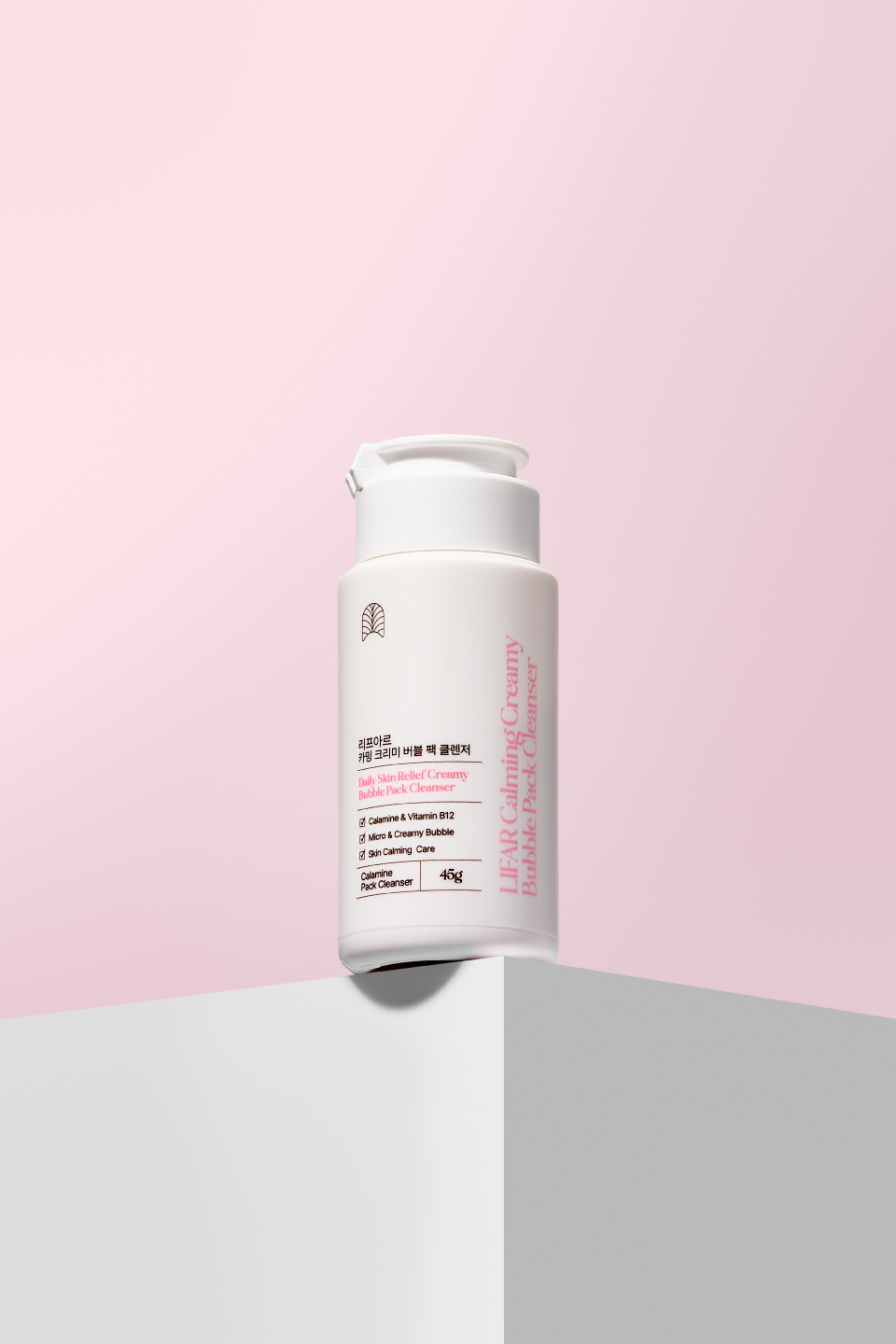 LIFAR CALMING CREAMY BUBBLE PACK CLEANSER