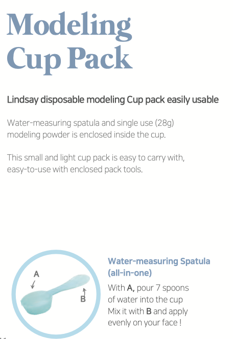 [Lindsay] Modeling Cup Pack (9 types)
