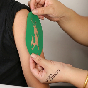 LinhaivetA Book 12 henna tattoo airbrush stencils temporary air brush gun set