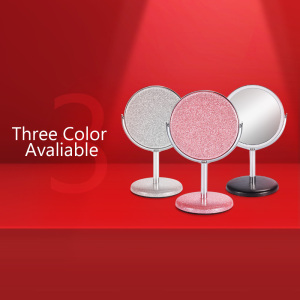 Magnifying Vanity Table Mirror Sided Swivel 1X Magnification Makeup Standing Mirror