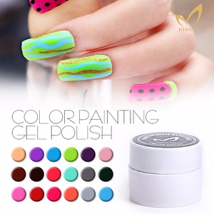 Monasi Cheap Private Label ,Color Painting Gel Nails Polish,Sweet Color Nail Polish