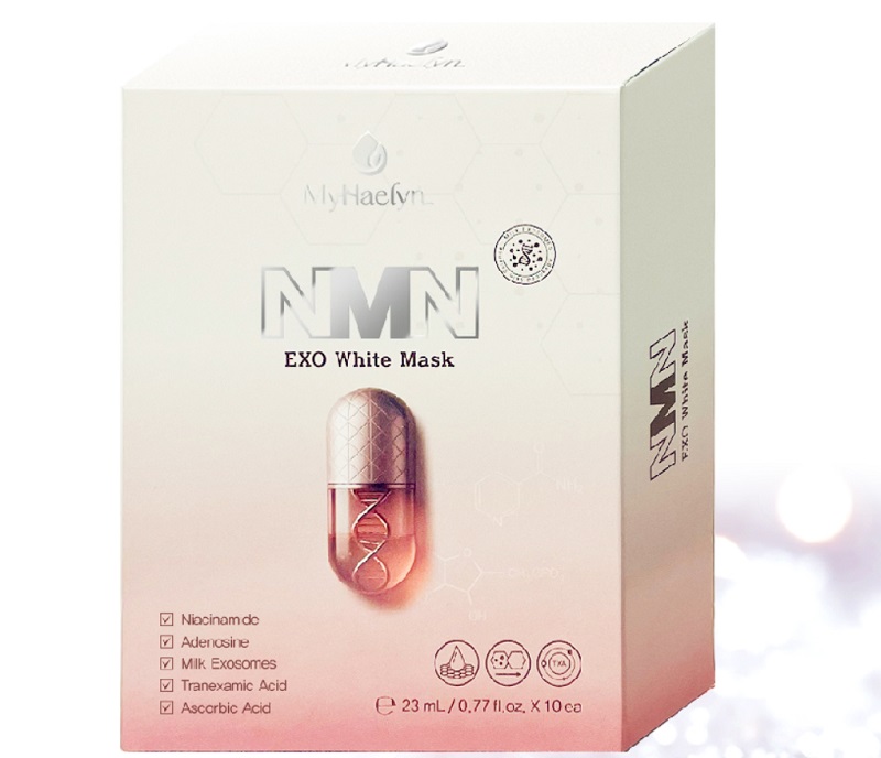 [MyHaelyn] NM N EXOSOME White Mask Bright tone care, moisturizing and nourishment