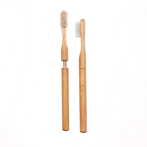 New Eco-friendly Products Replace handle Zero Waste Degradable Bamboo Toothbrush Replacement Heads