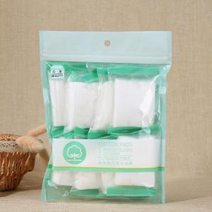 Niaowu custom label facial cotton pad makeup removal 64pcs thin cosmetic disposable face makeup remover  N822