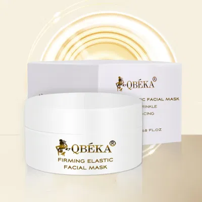 OEM Available Hot Selling Qbeka Firming Elastic Facial Mask Anti-Wrinkle Anti-Aging Mask