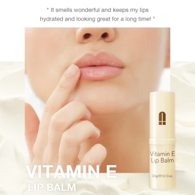 OEM Skin Care Custom Logo Hydrating Organic Vitamin E Lip Treatment Balm