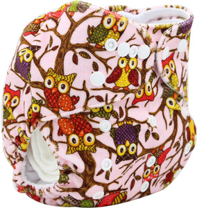 Ohbabyka new arrival Eco-friendly double gusset AIO cloth diaper/nappy