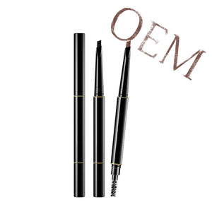 Private Label 3D Waterproof OEM Eyebrow Pencil with Brush