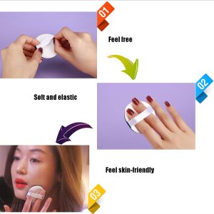 Private Label beauty Tools Super Soft Cosmetic Makeup air Powder Puff manufacturer