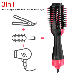 Private Label Dryer and Volumizer Round Shape Hair dryer Comb Hot Air Brush lisa Pro