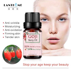 Private Label Skin Care 100% Pure Natural Organic Anti Aging Rose Goji Berry Seed Massage Essential Oil