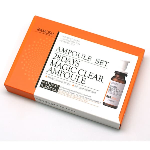 Ramosu 28 Days Magic Clear Ampoule (7ml+0.3g)×3ea