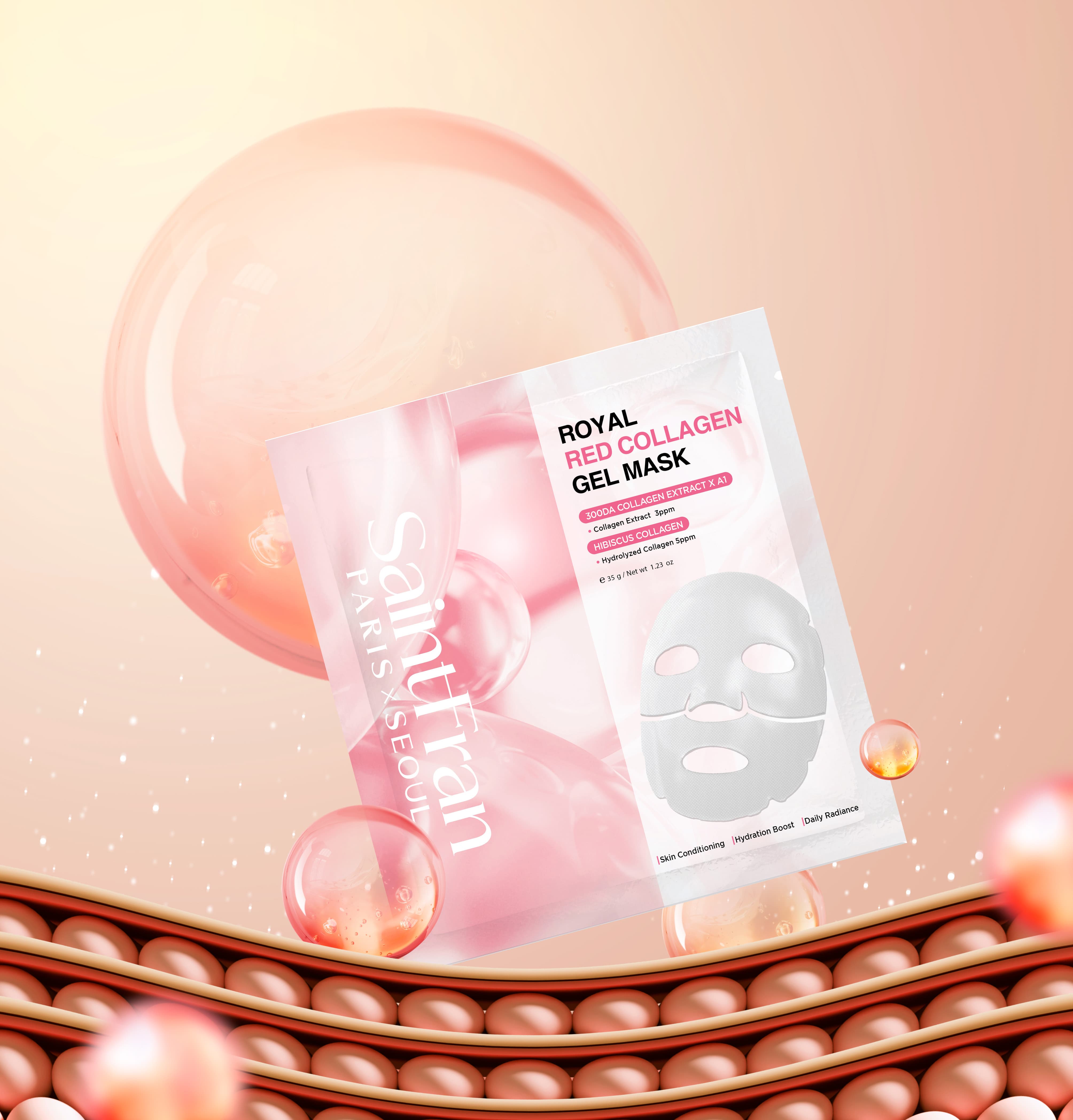 SaintFran Royal Red Collagen Gel Mask