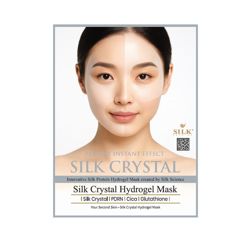 Silk Hydrogel Mask - Innovative Silk Protein Hydrogel Mask created by Silk Science