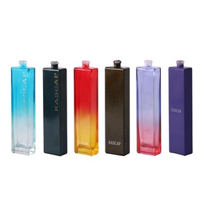 Stylish High Quality Perfume Bottles with Caps and Pumps from Kascap India.