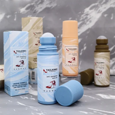 Tailaimei Wholesale OEM ODM Fragrance Deodorant Roll on Antiperspirant Aluminum Deodorant for Women Organic Natural Underarm Sure Deodorant Stick