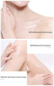 Wholesale Body Care Brightening Goat Milk Body Lotion Moisturizing Replenishing Repairing Body Whitening Cream