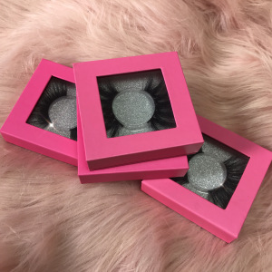 Wholesale high quality private label 3D 4D 5D mink false eyelashes with custom eyelash packaging makeup