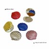 Pocket Shell-shaped Zinc Alloy Cosmetic Foldable Makeup Mirror