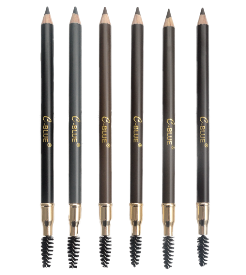 Long-lasting wool eyebrow pencils waterproof sweatproof double ended for beginners