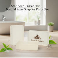 Roots of Nature Natural Acne Soap – Plant-Based Cleansing Bar (100g)