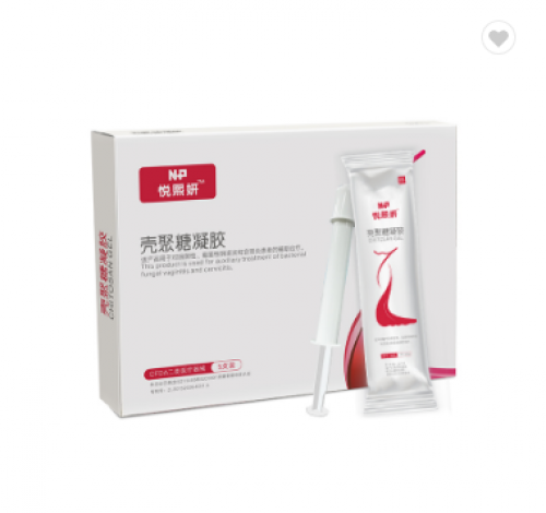 Chitosan gel for women cure vagina illness stop blood