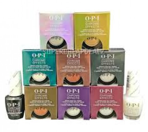 OPI Chrome Effects Nail Powder 3g / 0.1oz / Top Coats 0.5oz - ALL Colors CHOOSE