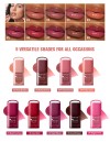 Juicy Pop Lip Tint Balm Glossy Moisturizing Long Lasting Non Sticky Hydrating Lipstick for All Occasions Natural Finish