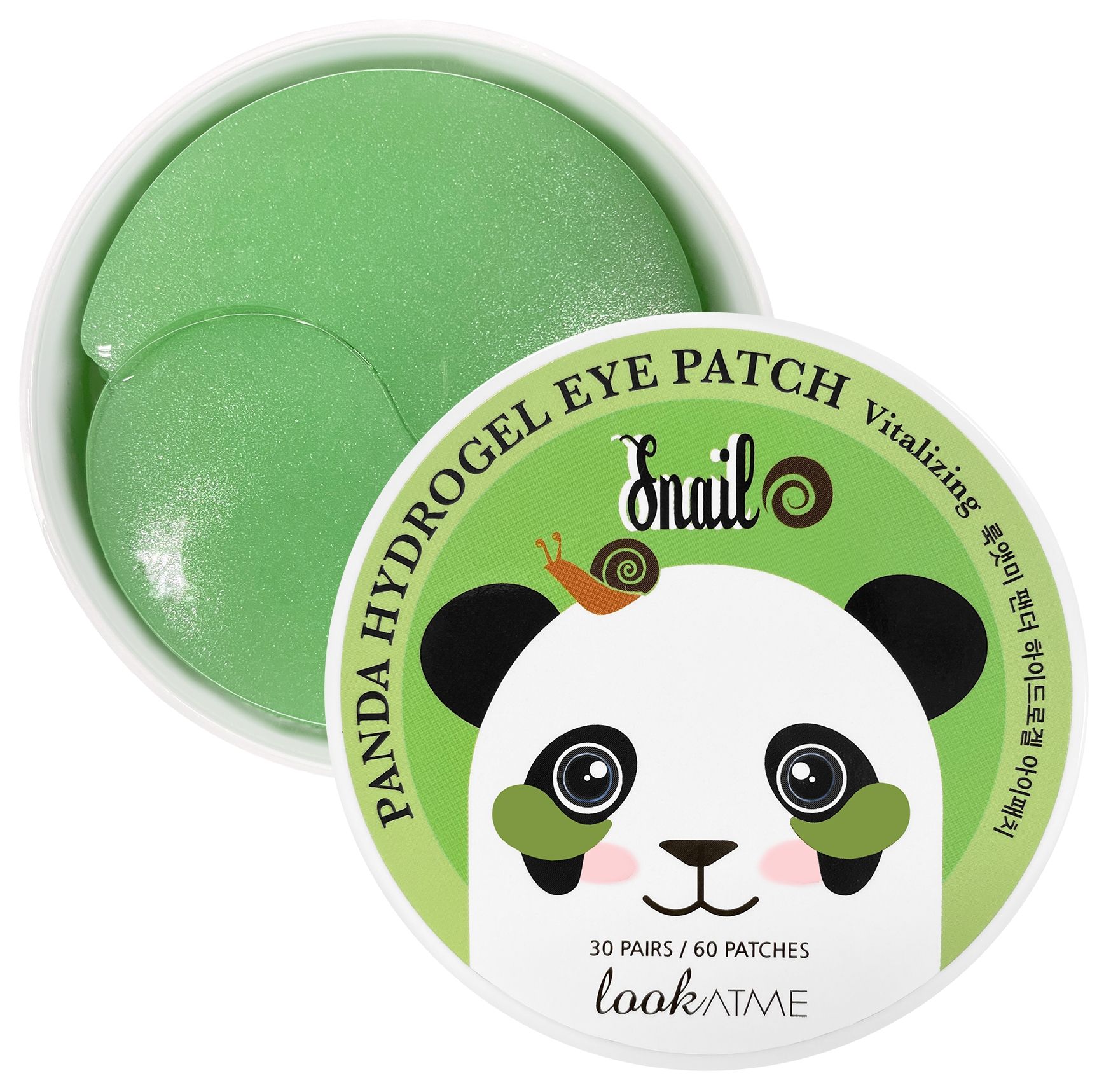 lookATME PANDA HYDROGEL EYE PATCH SNAIL