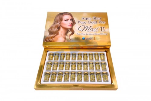 Aqua skin pure gold pro max II dualna pico cell glutathione injection