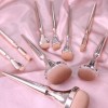 2025 Hot 9 Pcs Rosegold Makeup Brush Set