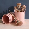 2025 Hot 9 Pcs Rosegold Makeup Brush Set
