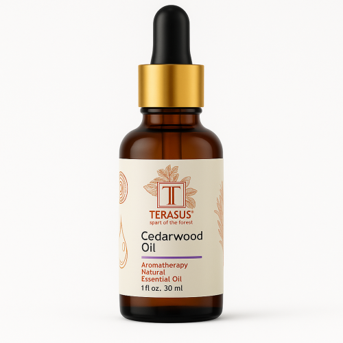 TERASUS Cedarwood Essential Oil – 30 ml