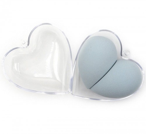 New Arrivals Cosmetic Makeup Sponge Transparent Makeup Sponge Holder / Case