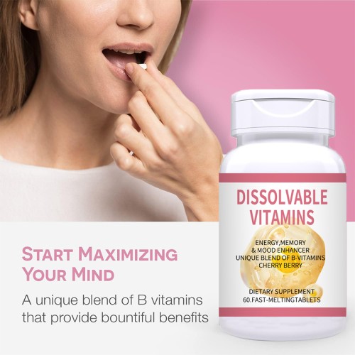 Dissolvable vitamin B tablets Dietary Supplment OEM/ODM factory in China