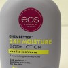 eos Shea Better Body Lotion Vanilla Cashmere, 24-Hour Moisture Skin Care, Lightweight 16 fl oz