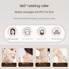 Silver Color Metal Die Casting Zinc Alloy Eye Massage Stick U-Shaped Face Scraping Massager