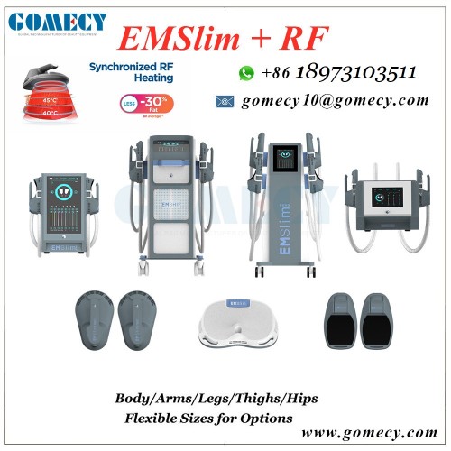 Portable mini version 2 handles EMSlim Body Muscle Training HIFEM technical Body Belly Muscle lifting Hip training  machine