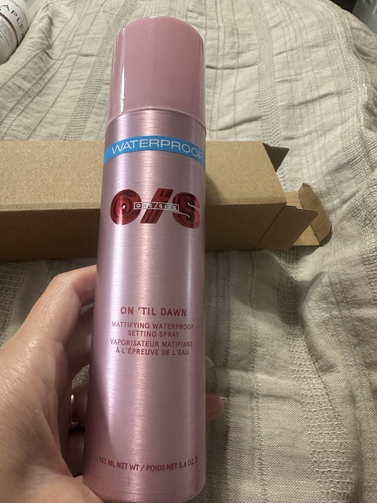 One/Size On 'Til Dawn Mattifying Waterproof Setting Spray, 3.4 fl oz
