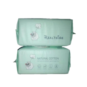 100% cotton biodegradable organic baby dry wipes for baby care