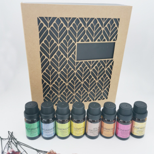 100 %  Plant Aroma Pure nature aromatherapy Private Label Lavender tea tree ylang Essential Oil Set with luxurious gift box