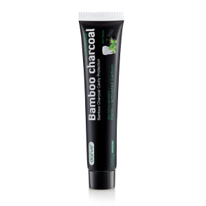 120G Mint Flavor Teeth Whitening Bamboo Charcoal Black Toothpaste