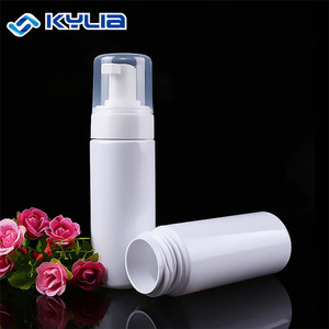 150ml liquid facial cleanser packing white pet foam soap pump bottles
