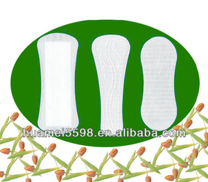 155mm soft anion carefree panty liners modess sanitary napkin