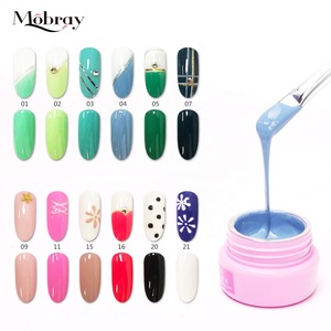 2018 high quality new arrival 8g soak off nail art painting uv led gel with free sample