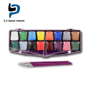 Art party Face & Body Paint Kit Professional Palette , Non-Toxic & Hypoallergenic ,Easy to Apply & Remove , Plastic Box